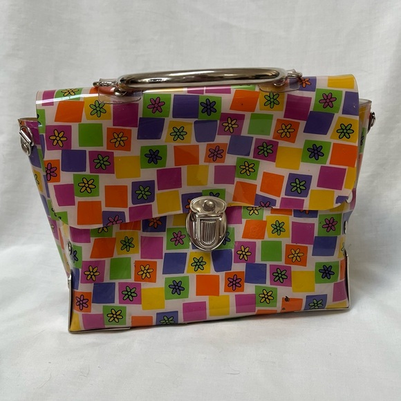 Vintage Floral Treasure Box Purse Retro 90s/2000s y2k - Picture 2 of 16